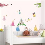 Post-on wall stickers - Disney Princesses